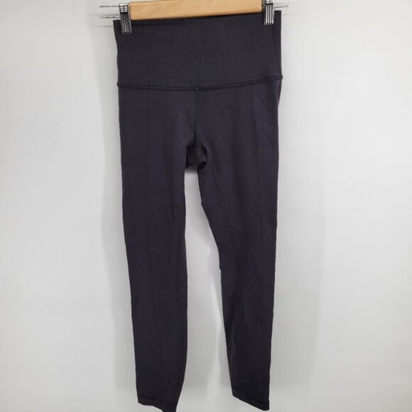 Lululemon Wunder Under High-Rise Tight Black Size 4 - Picture 4 of 7
